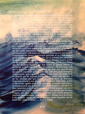 maritime / figuratif / Aquarelle / Impression sur papier aquarelle / Marouflage sur dibond