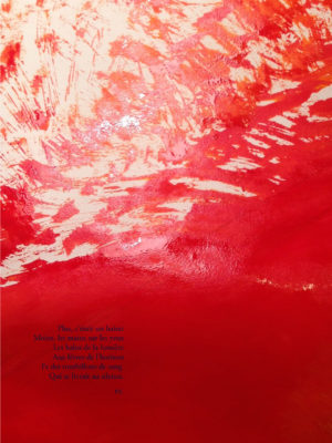 maritime / abstrait / Aquarelle / Impression sur papier aquarelle / Marouflage sur dibond